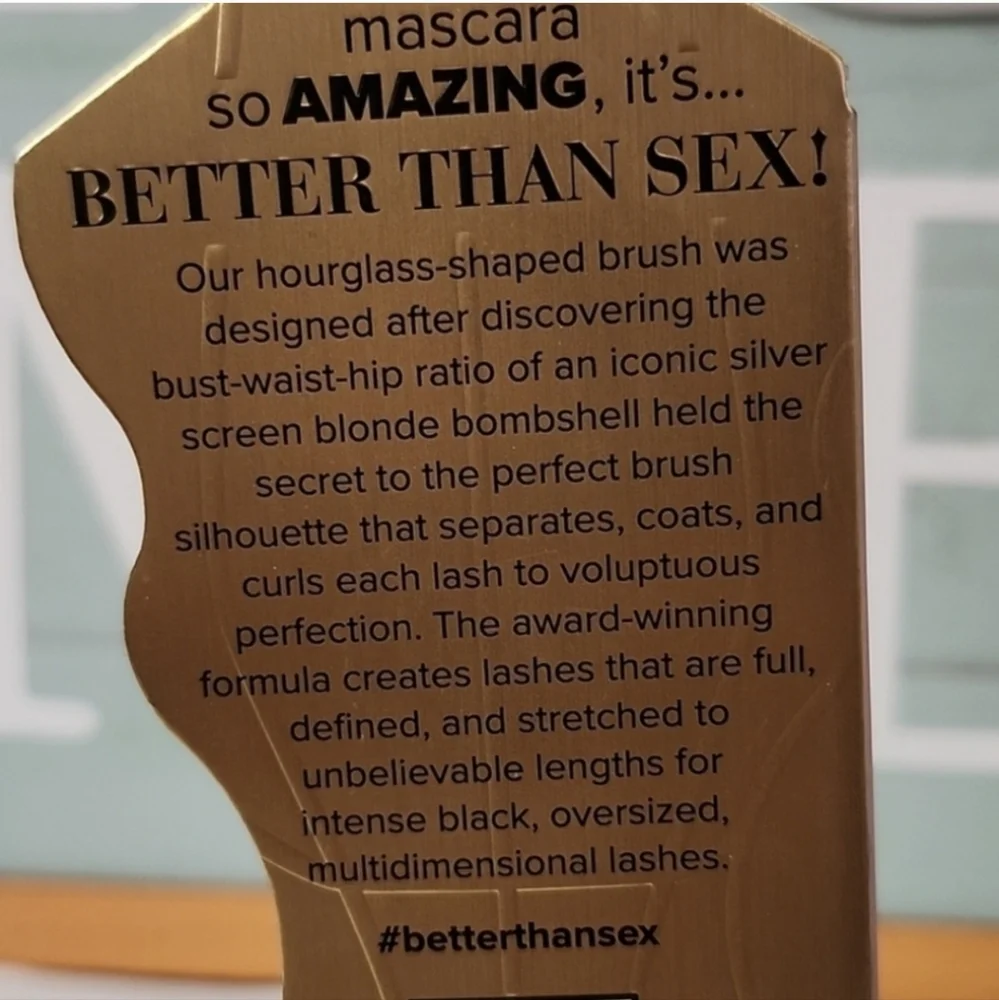 Too Faced Better Than Sex Mascara in Black